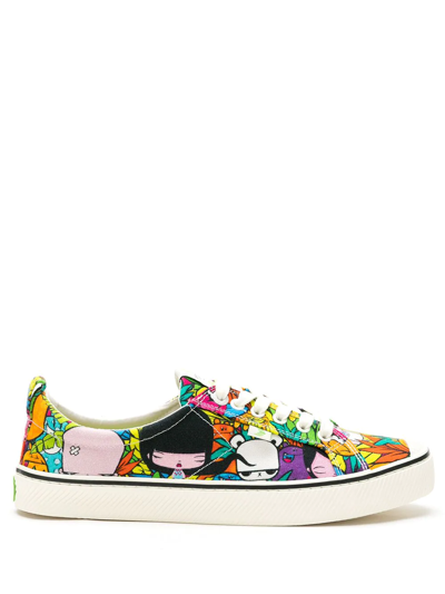 Cariuma All-over Print Sneakers In Multicolour
