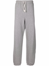 Acne Studios Frack Drawstring Jogger Sweatpants In Grey