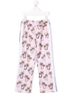 Palm Angels Palm Trees Track Pants In Pink