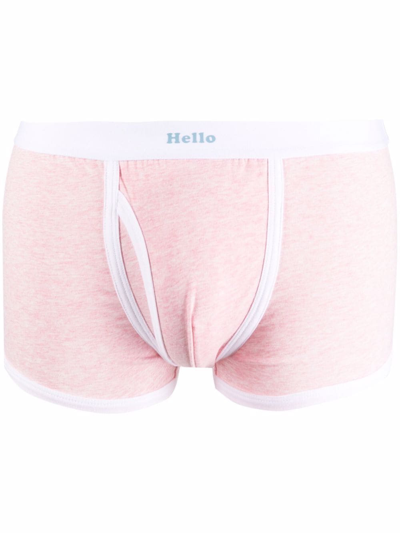 Dsquared2 Hello Boxer Briefs In Pink
