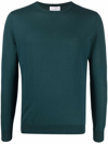 Ballantyne Crew Neck Sweater In Green