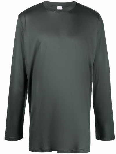 Zimmerli Elasticated Lounge Trousers In Green