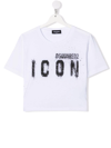 DSQUARED2 TEEN ICON LOGO-PRINT T-SHIRT