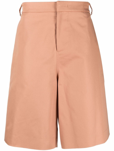 424 Knee-length Tailored Shorts In Beige