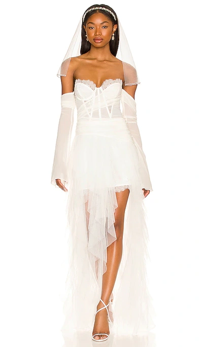 For Love & Lemons X Revolve Eve Gown In White | ModeSens