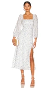 Astr Audette Dress In Baby Blue