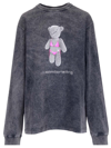 ALEXANDER WANG ALEXANDER WANG TEDDY BEAR PRINTED SWEATSHIRT