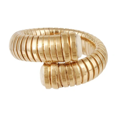 Gas Bijoux Antigone Gold-plated Ring In Or