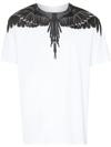 Marcelo Burlon County Of Milan Wings-print Cotton T-shirt In White
