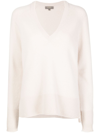N•peal V-neck Jumper In Pink