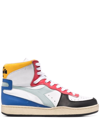 DIADORA PANELLED HIGH-TOP SNEAKERS