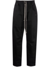 RICK OWENS DRKSHDW DROP-CROTCH DRAWSTRING TROUSERS