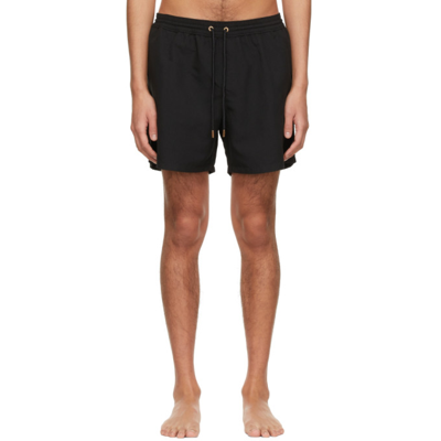 Agnona Black Swim Shorts In K09 Black