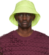 Dries Van Noten Gilly Quilted Bucket Hat In 201 Lime