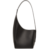 AESTHER EKME BLACK DEMI LUNE SHOULDER BAG