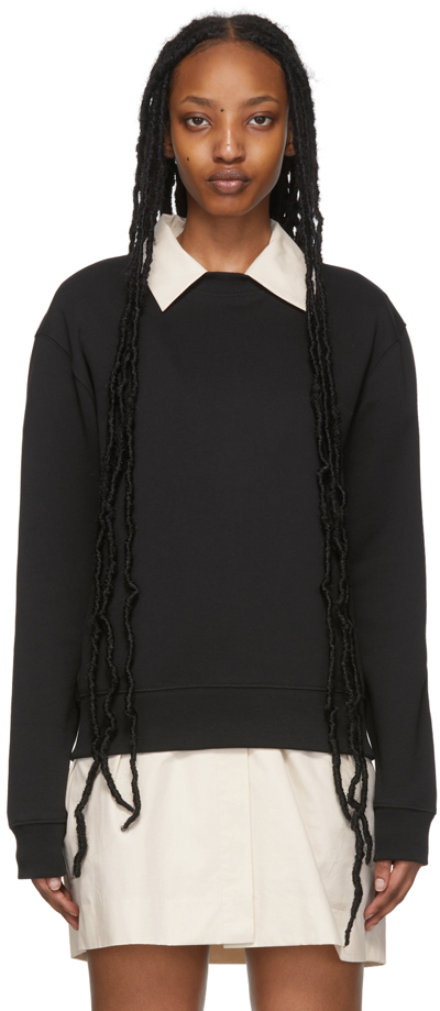 Dries Van Noten Black Haro Sweatshirt In 900 Black