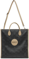 GUCCI GREY OFF THE GRID LONG GG ECO TOTE