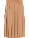 MIU MIU FULLY-PLEATED SKIRT