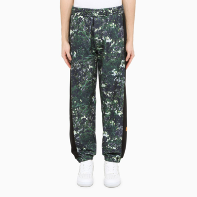 Kenzo Camouflage Jogging Trousers In Black