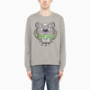 KENZO TIGER CREWNECK SWEATER GREY