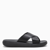 Ancient Greek Sandals Thais Slip-on Sandals In Black