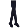 FALKE GIRLS BLUE CABLE KNIT WOOL TIGHTS