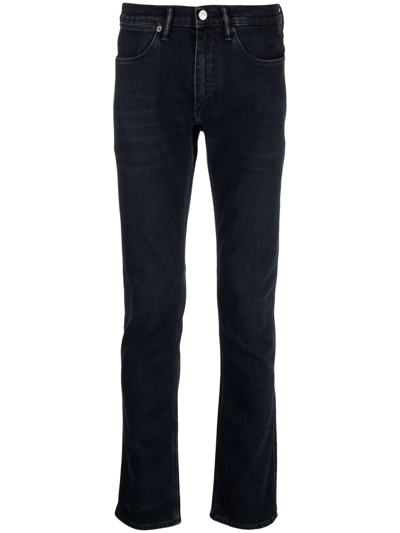 Acne Studios Max Slim-fit Jeans In Schwarz