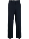 Circolo 1901 High-waist Tailored Trousers In Blau