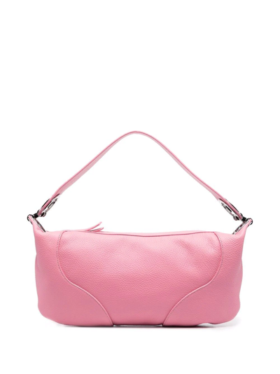 By Far Zipped Mini Bag In Rosa