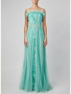 ELIE SAAB STRAPLESS BEADED GOWN
