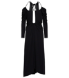 Isabel Marant Jadessi Cutout Stretch-jersey Midi Dress In Black