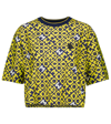 MONCLER PRINTED CROPPED T-SHIRT