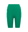 Jacquemus Le Short Tuba High-rise Biker Shorts In Green