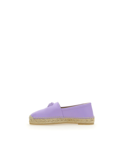 Versace Espadrilles In Lilac