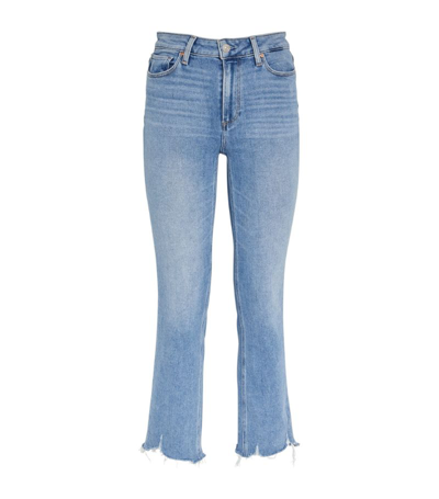 Paige Cindy High-rise Slim Jeans In Blue