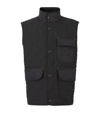 BURBERRY DIAMOND-QUILTED GILET