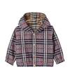 BURBERRY KIDS VINTAGE CHECK REVERSIBLE JACKET (6-24 MONTHS)