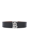 BURBERRY REVERSIBLE TB MONOGRAM BELT