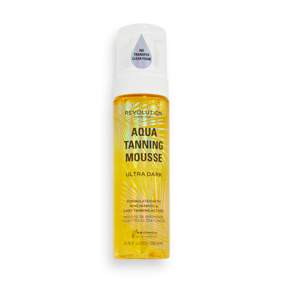 Makeup Revolution Aqua Tanning Mousse - Ultra Dark 200ml