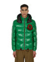 Moncler Genius 2 Moncler 1952 Green Haggi Down Jacket In Blue