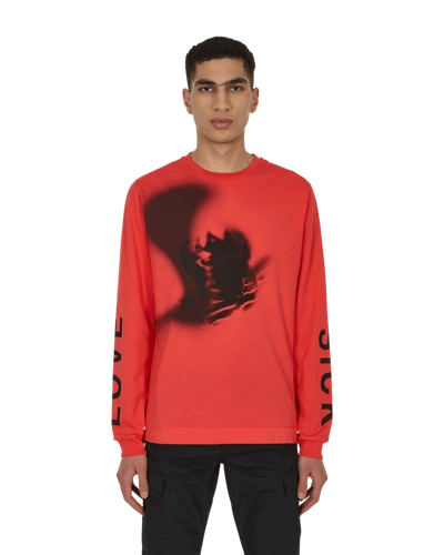 Alyx Treated Longsleeve T-shirt In Red