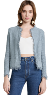 IRO SHAVANI JACKET BLUE VINTAGE