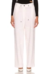 Tom Ford Elastic Jogging Pants In Chalk