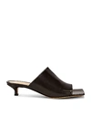 Bottega Veneta Sandals Polyamide Brown Dark Chocolate In Fondant
