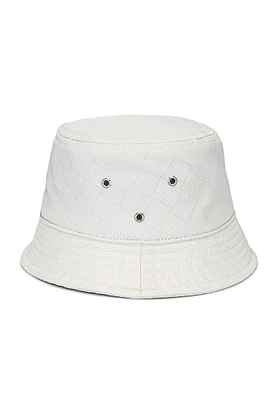 BOTTEGA VENETA INTRECCIO JACQUARD NYLON BUCKET HAT