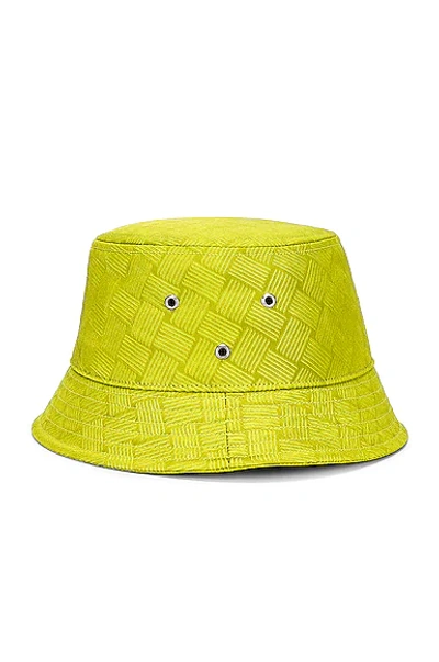 BOTTEGA VENETA INTRECCIO JACQUARD NYLON BUCKET HAT