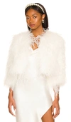 BUBISH DAHLIA FEATHER JACKET