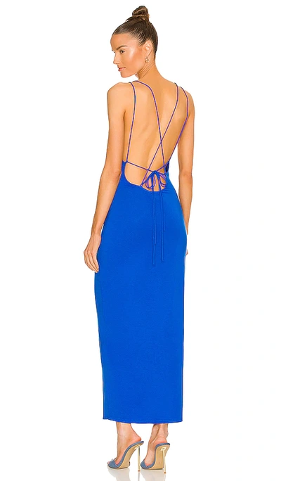 H:ours Selena Midi Dress In Royal