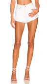 Superdown Kathleen Denim Short In White