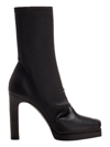 RICK OWENS WOMEN'S BOOTS - RICK OWENS - IN BLACK LEATHER
